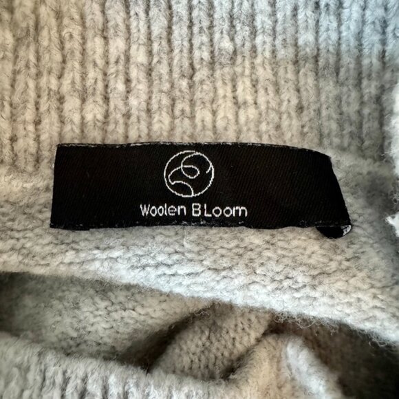 Light Grey Mock Neck Sweater - Picture 6 of 9